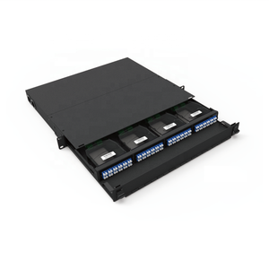 Factory Direct Sale 1u <strong>patch</strong> <strong>panel</strong> drawer type 96 144 288 cores fiber distribution <strong>panel</strong> optical slide odf for data center - Product Image 3
