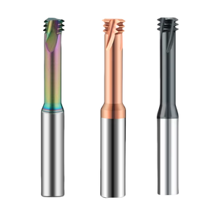 CNC Machine Three-Flute Thread Milling <strong>Cutter</strong> M2 M3 M4 M5 M6 M8 <strong>M10</strong> M12 M14 M18 Nano Coating Cemented Carbide ODM OEM - Product Image 1