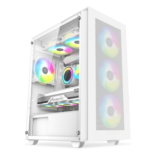 Nuevo diseño de caja de la computadora de juegos Personalizar Precio de fábrica 3 lados de vidrio templado Gamer PC Case ATX PC Gabinete - Product Image 5