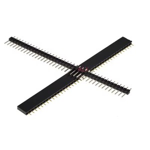 2.54mm 40 Pin 1x40 2x40 fila singola/doppia femmina maschio 2.54 Pin connettore PCB JST ad angolo retto per Arduino