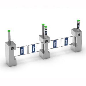Automatisches Swing Barrier Gate für das Drehkreuz des Supermarkt büros mit Zugangs kontrolle für RFID-Kartenleser - Product Image 2