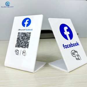 ขาตั้งพลาสติกแบบอะคริลิคแบบปรับแต่งได้สำหรับ Google รีวิว NFC NFC - Product Image 3