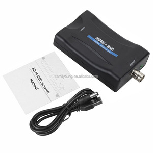 HD-MI to BNC <strong>Converter</strong> Adapter PAL/NTSC <strong>Signal</strong> Digital to Analog Video <strong>Converter</strong> With 3.5mm Audio <strong>Output</strong> for TV Project Monitor
