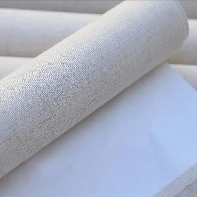 Nhà Máy Bán Hàng Trực Tiếp Tường Nghệ Thuật In Phun Linen Poly-Bông Sơn Vải Cuộn