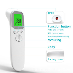 Handheld Non Contact Medical Digital Infrared Laser Forehead Thermometer <strong>Sensor</strong> Baby Thermometers Infrared Gun <strong>Ir</strong> Laser Lcd Temp