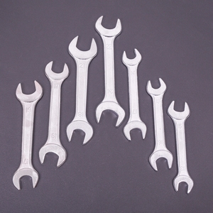 Araç bakım donanım el aletleri 5.5 7 8 10 12 13 14 15 17 19 22 24mm çift açık uç anahtarı - Product Image 2