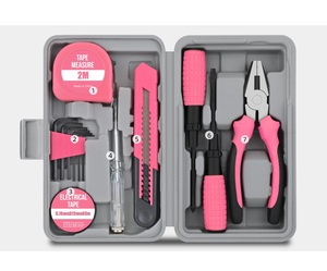 Multifunctional Household Toolbox Hardware <strong>Tools</strong> Set Screwdriver Tape Measure Wrench Manual Maintenance <strong>Tools</strong> a Complete Set - Product Image 4