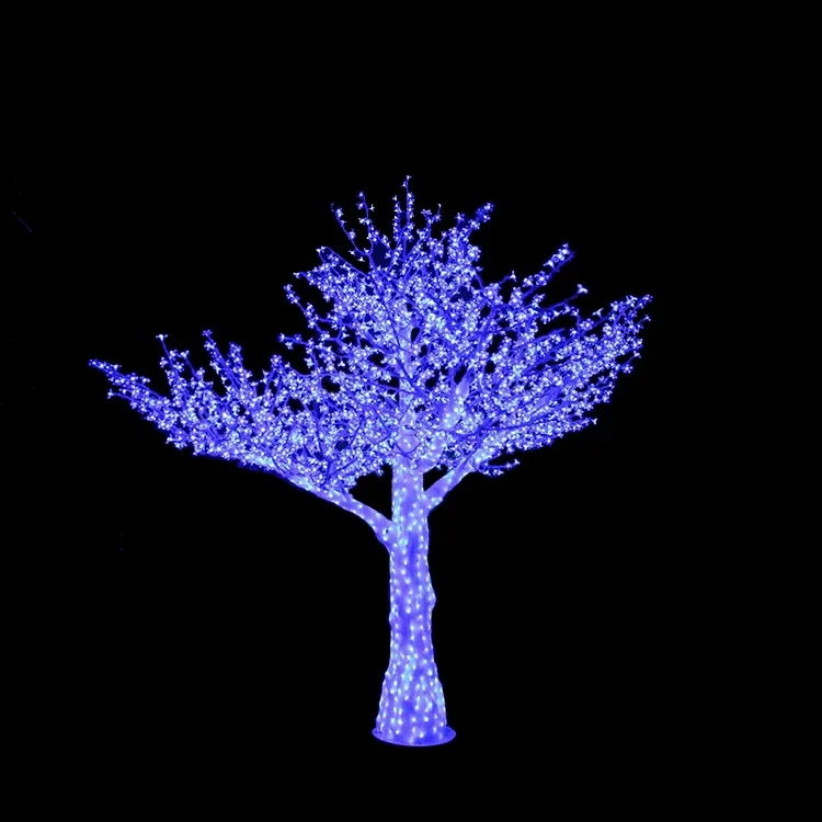 Luz de led árvore de cerejeira artificial branca à prova d'água, nova, 2022