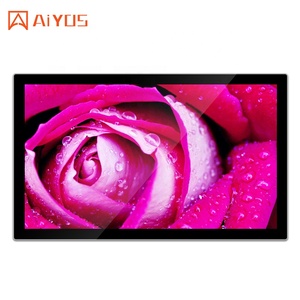 Ayos 43 "תצוגת lcd עם תאורה אחורית & מערכת אנדרואיד עבור פוסטר דיגיטלי תחבורה ציבורית oem odm