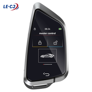 Evrensel CF568/588 5 düğmeler B-MW stil evrensel modifiye LCD ekran akıllı uzaktan araba anahtarı motor çalıştırma durdurma modelleri - Product Image 1