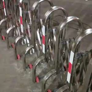 รั้วเหล็กกล้าไร้สนิมทางหลวง/รั้วกั้นถนนจราจร/รั้วถนนพับเก็บได้รั้วเคลื่อนย้ายได้ - Product Image 2