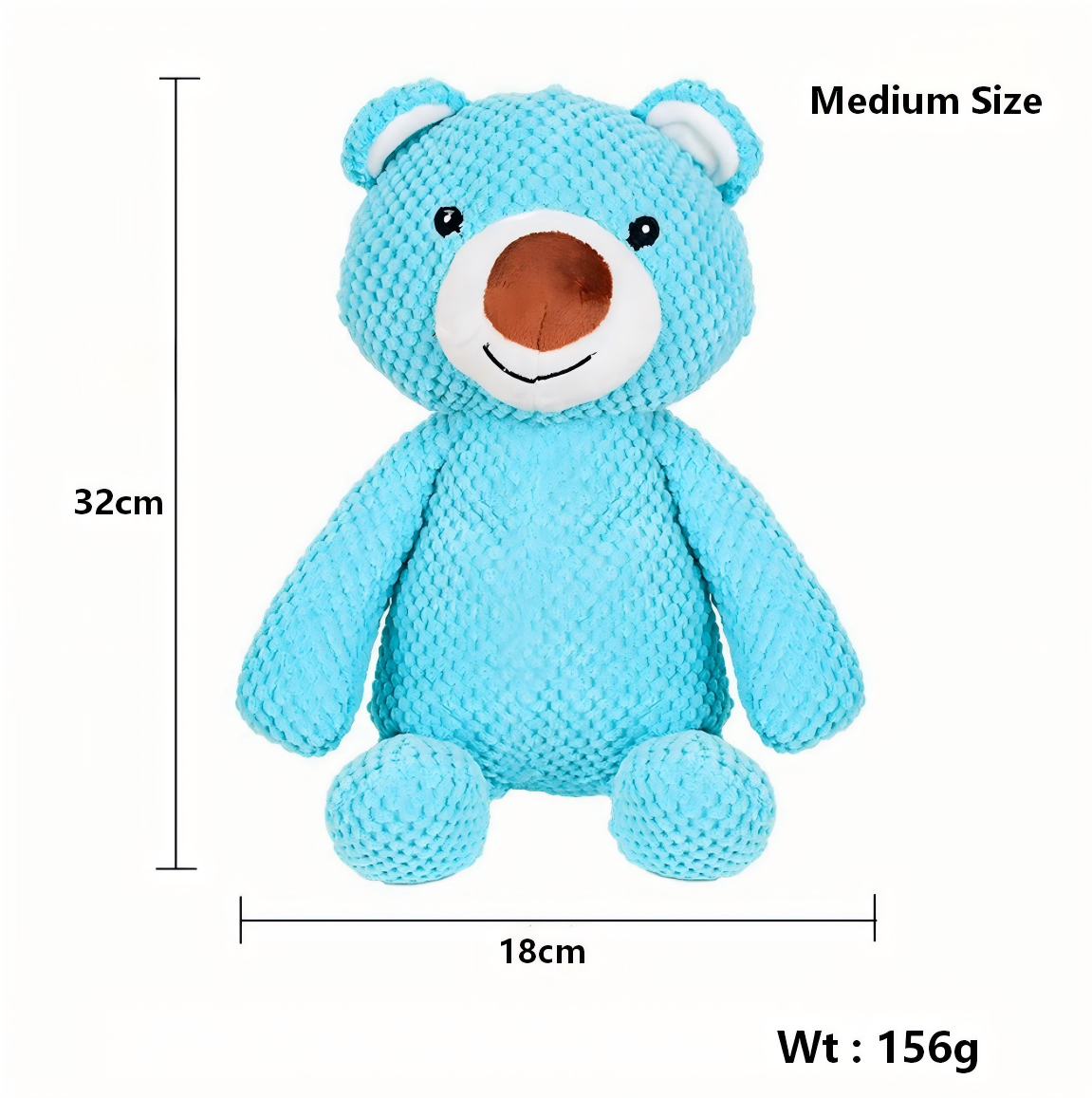 Blue Bear Doll (small size)