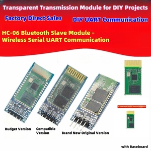 FYX-HC-06 Bluetooth-Modul HC 06 RF Wireless BT-Transceiver-Slave-Modul Drahtloses UART-Kommunikation modul Kompatibles HC-05