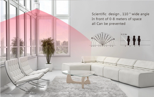 Sensor infrarrojo inteligente para interiores y exteriores, Popular Detector de movimiento PIR de 433MHz y 868MHz con batería AAA para sistema de alarma de seguridad del hogar - Product Image 5