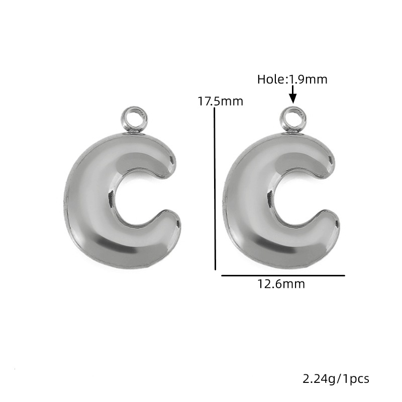 ตัวอักษรสีเหล็ก - C