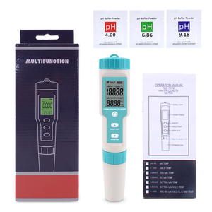 7 En 1 práctico medidor de PH Digital/TDS/EC/salinidad/SG/ORP/TEMP multifuncional probador de calidad del agua medidor de PH pluma - Product Image 1