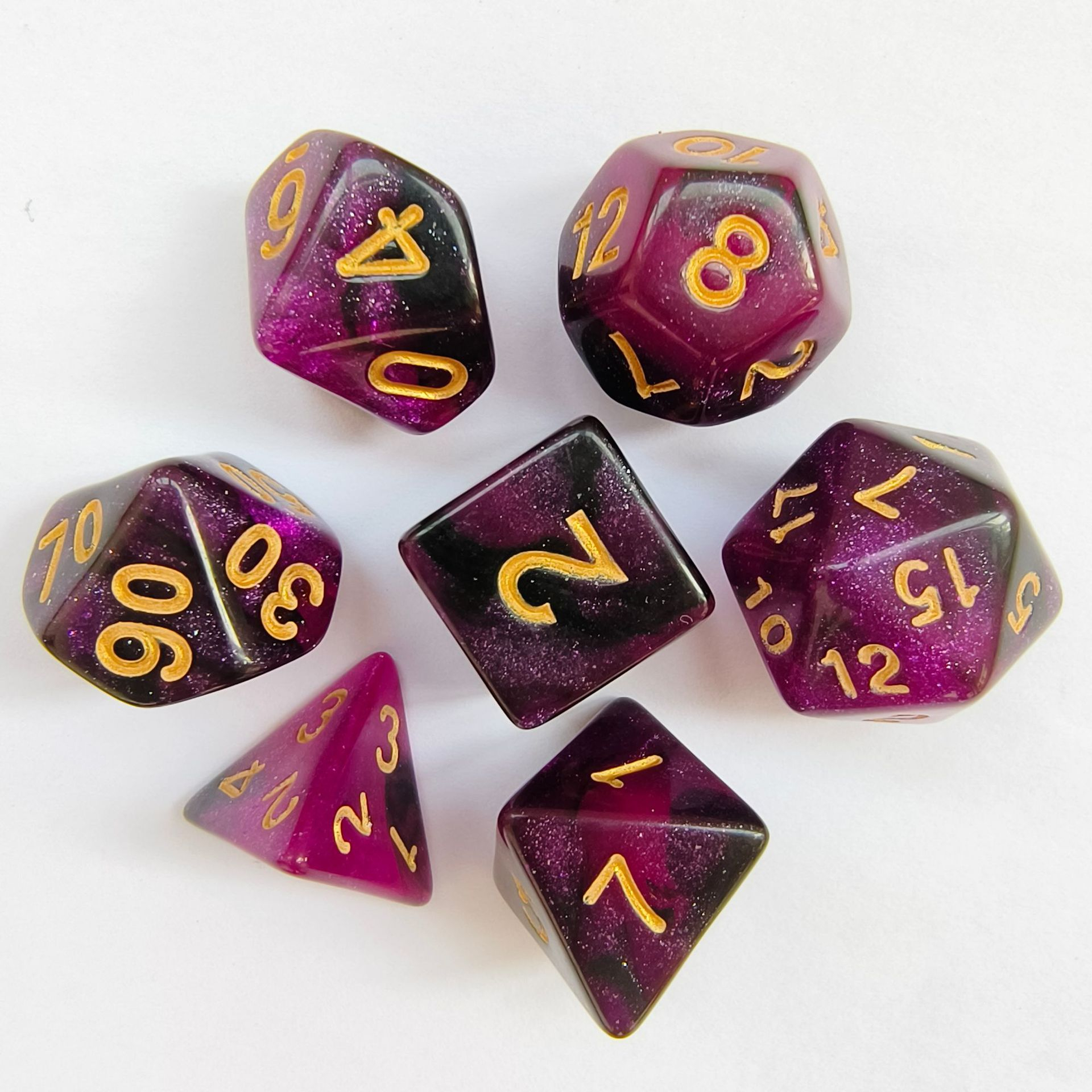 Starry Sky Black Purple