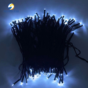 18M Wedding iki teller için güneş Led dize işık düğün peri noel işıkları açık pırıltı noel ağacı dekorasyon - Product Image 1
