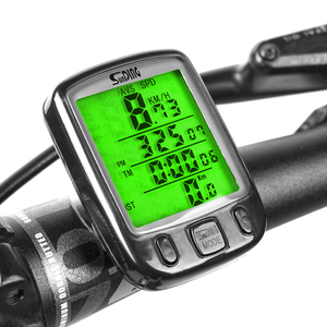 Bicycle <strong>Computer</strong> 563C Wireless Large Screen Odometer Backlight Waterproof Speedometer Cycling Stopwatch Mountain Bike - Product Image 1