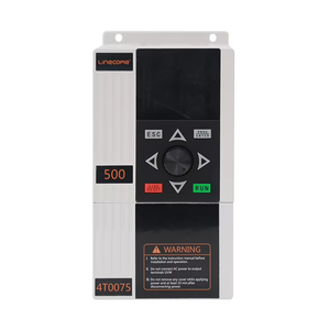 4kW 220V/380V <strong>VFD</strong> <strong>Single</strong> <strong>Phase</strong> <strong>Input</strong> and 3phase <strong>Output</strong> Vector Variable Frequency Converter Motor Drive 60 to 50 hz for Pump - Product Image 1