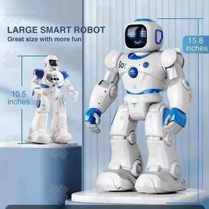 KWモダンノベルデザインRCスマート玩具ロボットインテリジェントプログラマブルインタラクティブRCロボット音声制御とアプリコントロール付き - Product Image 2