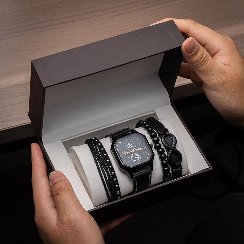 Set orologio e bracciale b-confezione regalo