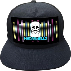 Light up Sound Activated Baseball <strong>Cap</strong> Dj Led Flashing Hat EL <strong>Cap</strong> for Party - Product Image 2