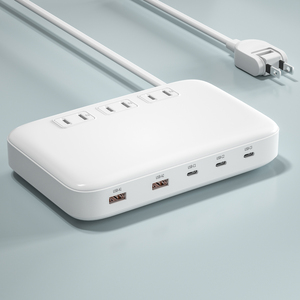 定制XinSPower适配器130W 3型C 2 USB A现代1875W美国JP型插座电源插座扩展插座电源板 - Product Image 5