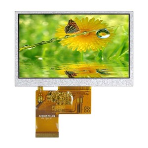 TouchScreen transflettivo personalizzato 4.3 pollici pannello Lcd RGB a 24 BIT modulo TFT Monitor Lcd di potenza USB per identificazione delle impronte digitali - Product Image 1