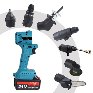 All-In-One 18V/20V Batterie betriebene kabellose Multifunktions-Elektro werkzeuge Combo-Kit Elektrische Anwendung mit Hartschalen-Werkzeugs ätzen - Product Image 2