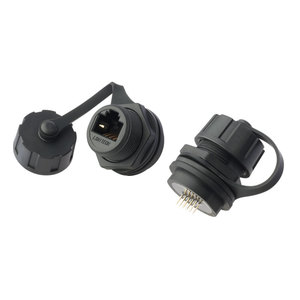 Lshitech M20 conector adaptador de enchufe hembra a hembra RJ45 de alta velocidad para transferencia de datos - Product Image 1