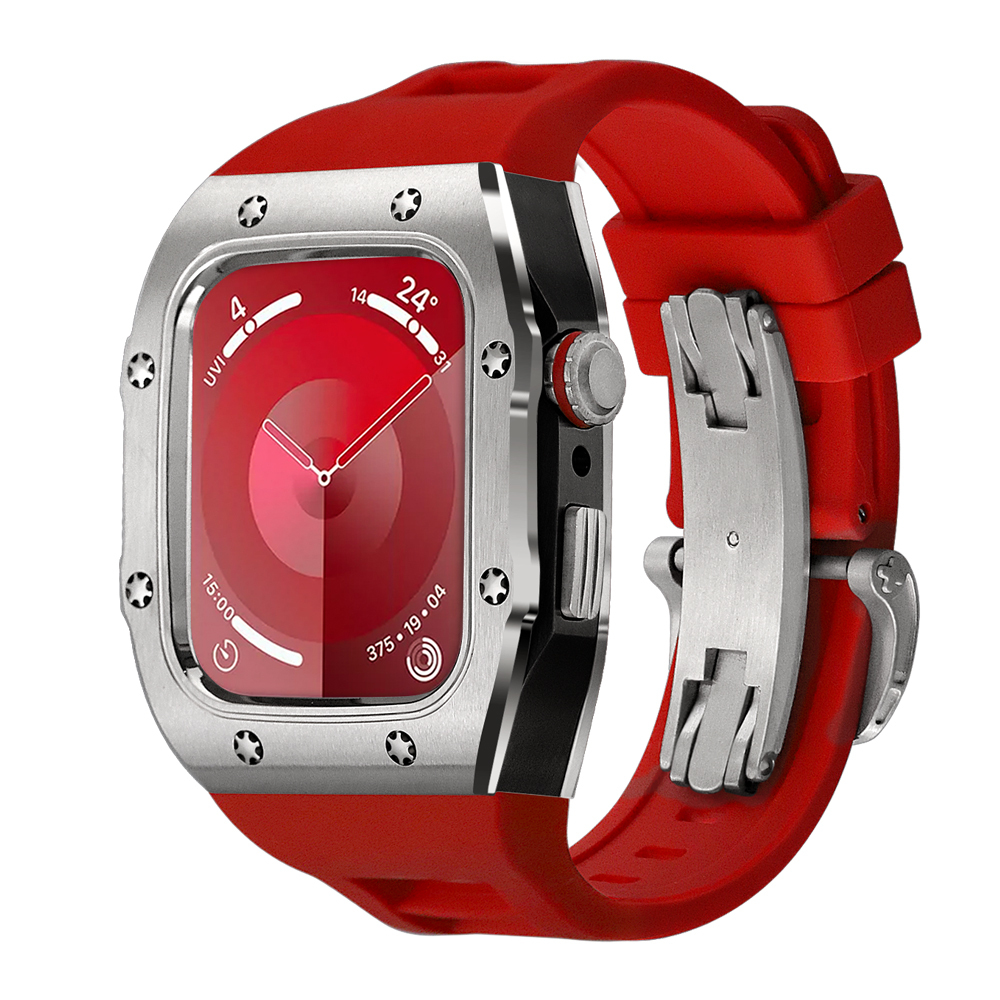 silver black-red