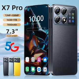 Sıcak satış X7 Pro AliExpress sınır ötesi Smartphone orta delik HD ekran Octa çekirdek MTK işlemci 512 GB 2G İngilizce - Product Image 5