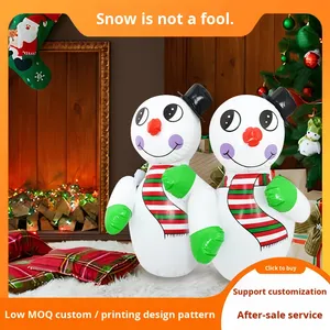 Tùy chỉnh PVC <span class=keywords><strong>Inflatable</strong></span> <span class=keywords><strong>Snowman</strong></span> Tumbler vui trong nhà bên ngoài trời kỳ nghỉ sân thị trường khách sạn trang trí cho mùa giáng sinh - Product Image 5