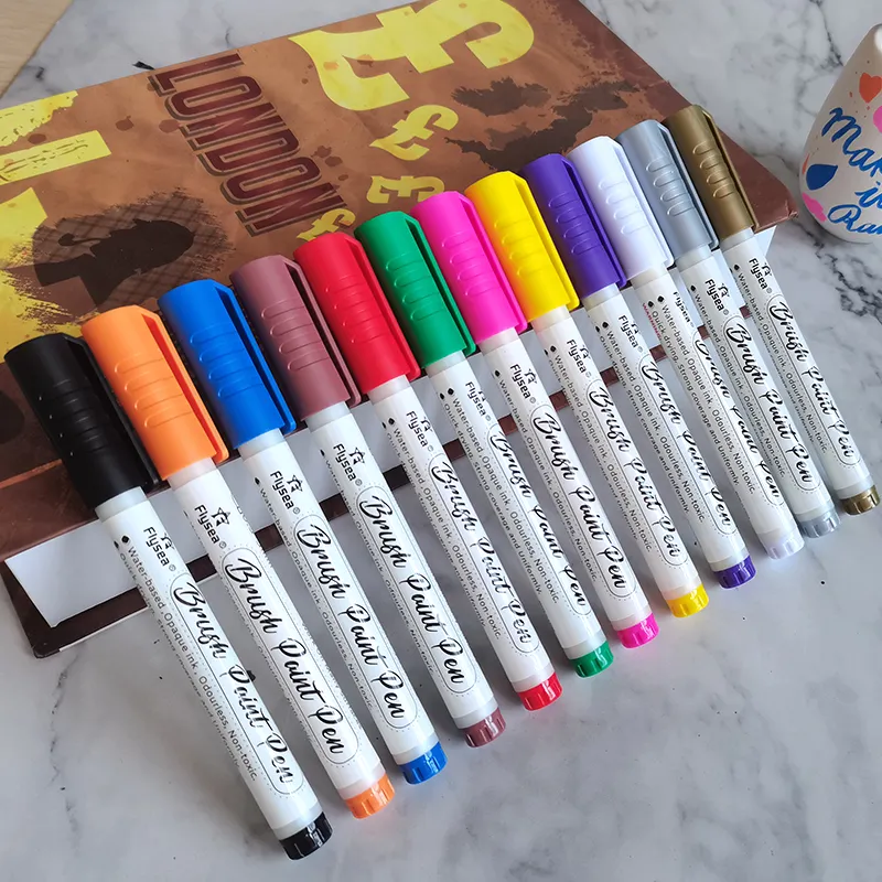 Ready to ShipIn StockFast DispatchBrush Tip Marker Pens Art Marker Pens Multicolor Pen SetPopular