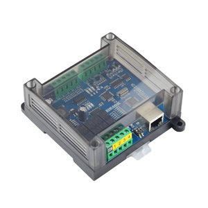 RJ45 RS232/RS485 E/S remota Control de adquisición analógica Modbus TCP/RTU Módulo controlador de relé Ethernet de red de 4 canales