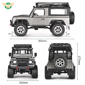 FY003A-5/12スケール2.4GRCリモートコントロールカー4x4クラシックシミュレーションオフロード車四輪駆動クライミング車のおもちゃ - Product Image 6