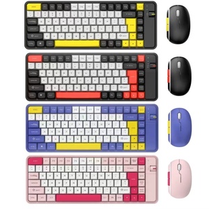 カスタム卸売2.4Gワイヤレスオフィスキーボードとマウスセットワイヤレスマウスキーボードコンボスーツ業務用PCパッドラップトップ用 - Product Image 5