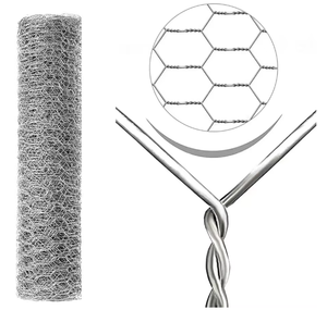 Red de malla de alambre hexagonal recubierta de PVC galvanizado de 1/2 "3/4" 1 "2" para esgrima Uso de conejo de pollo - Product Image 2
