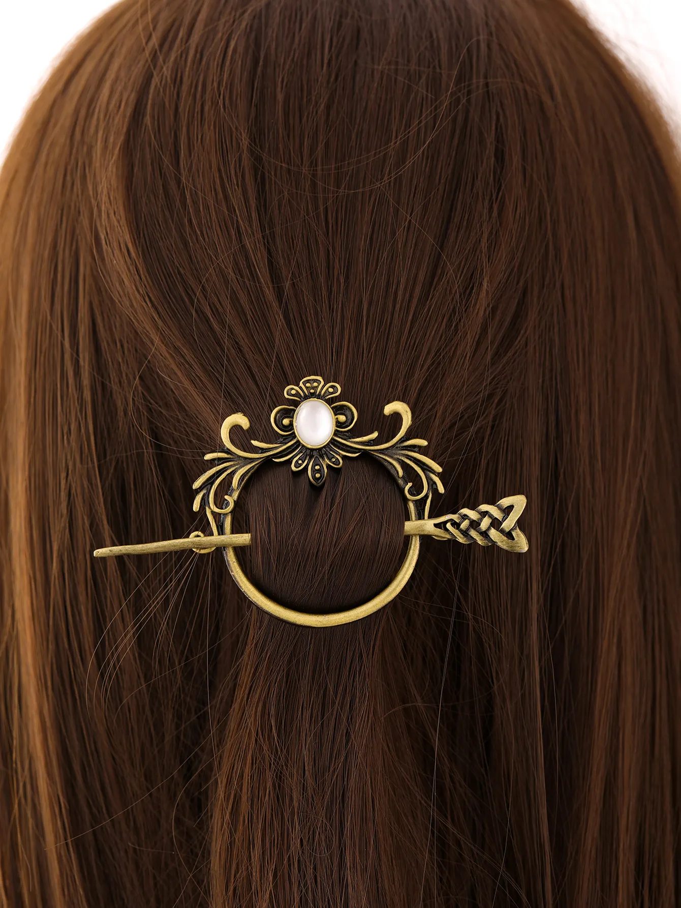 Stylish Chinese style semi-casual banquet party women's jeweled hair accessories