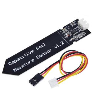 Soil Moisture <strong>Sensor</strong> Module Corrosion Resistant Wide <strong>Voltage</strong> Analog Capacitive Soil Moisture <strong>Sensor</strong> V1.2 Suitable for <strong>Arduino</strong> DI