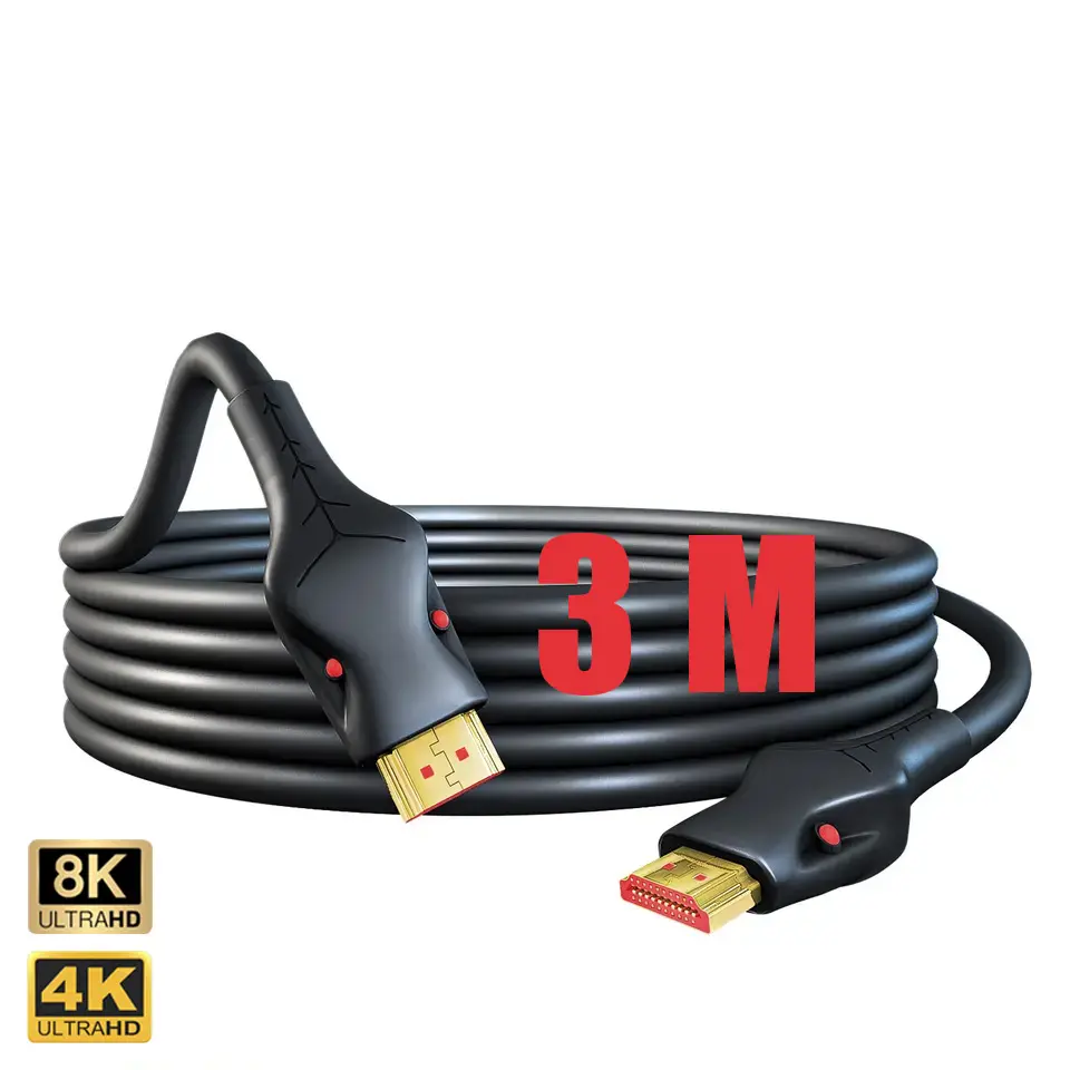 HDMI Cable 8K and 4K Snake 3m 10ft 10 ft 3meter 3 m 3 meter HDMI Cables