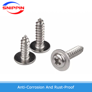 <strong>M1</strong>.4 <strong>M1</strong>.<strong>7</strong> M2 M2.2 M2.6-M6.3 Cross Recessed Round Head Self-Tapping <strong>Screw</strong> With Collar Pan Head <strong>Screws</strong> 304 Stainless Steel DIN968 - Product Image 4