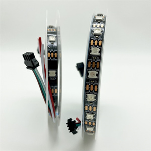 Hochwertiges RGB-Licht Ws2812b LED-Streifen Ws2811 5v 10mm Adressierbarer Pixel-LED-Licht regler Smart Programmable - Product Image 5
