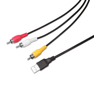 3 puertos RCA a USB Aux Audio Video Adapter AV Converter Cable para TV/Mac/PC - Product Image 2
