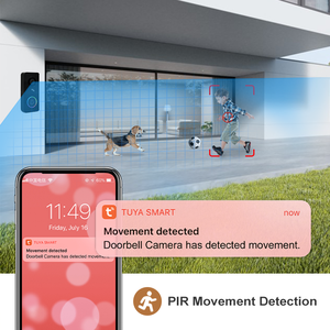 Sistema de intercomunicación para apartamentos con timbre con video de 7 pulgadas, videoportero inteligente Tuya - Product Image 5