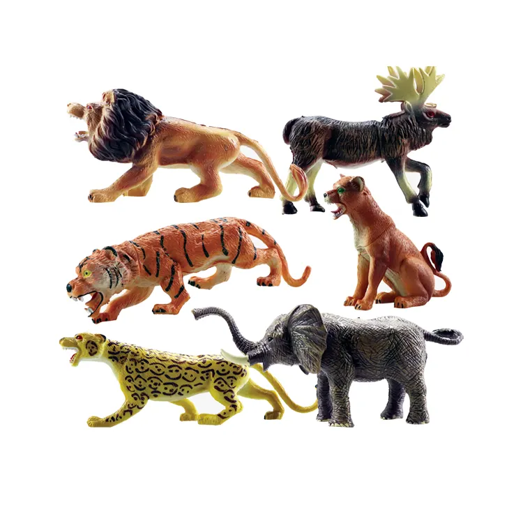 Simulation Kunststoff Dinosaurier Modell Multi-Modell 7-Zoll-billige Tiers pielzeug PVC Jurassic World Park Dinosaurier Spielzeug-Set für Kinder