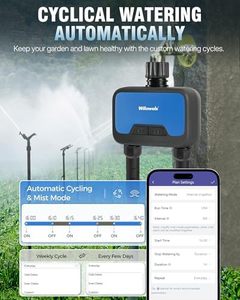 WiFi Sprinkler Timer 2 Zone 2 Prese Smart Garden Dose Timer Sistema di Irrigazione Automatica APP Controllo Modalità Nebbia Pioggia - Product Image 3