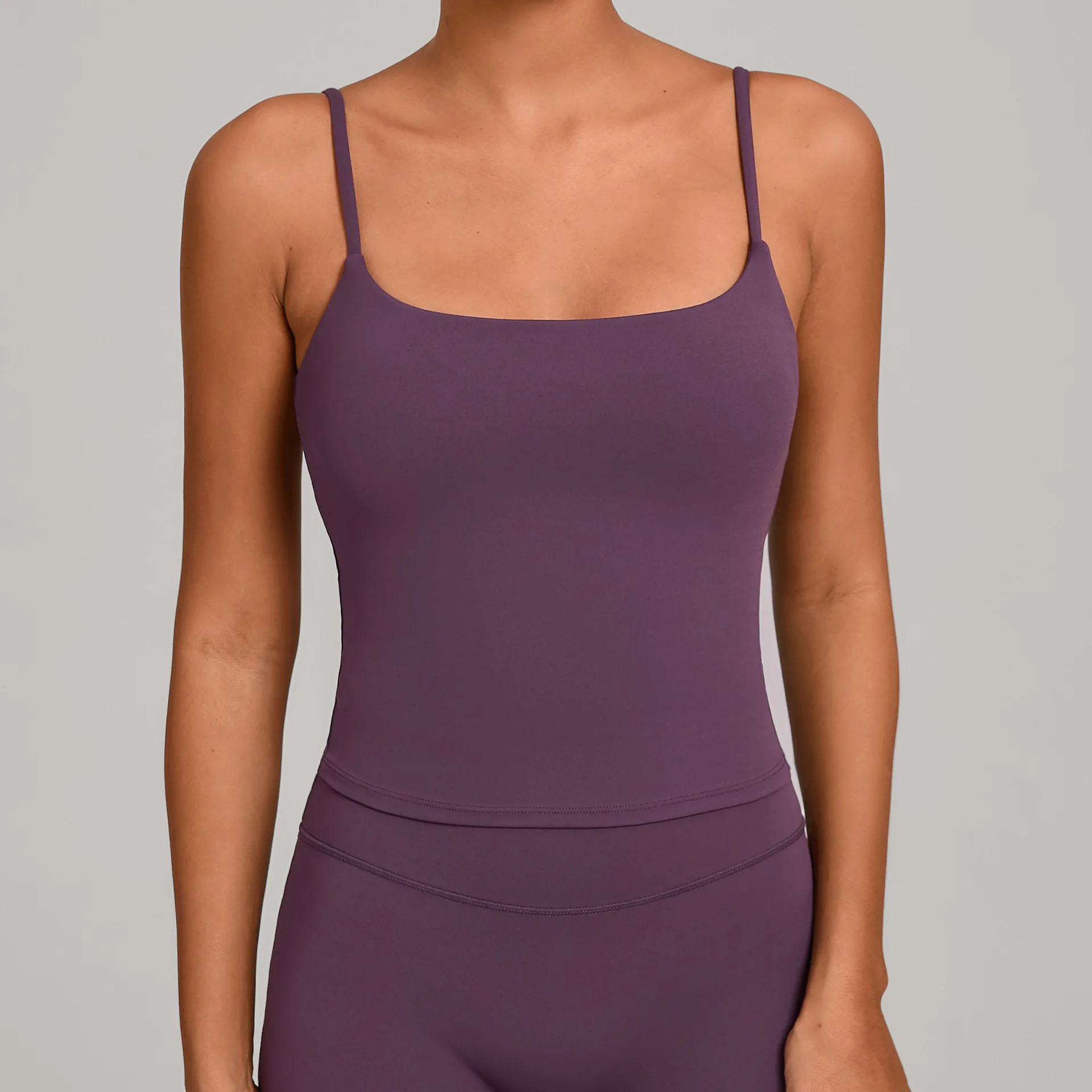 Morado oscuro - Camisetas sin mangas