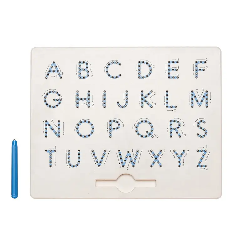 26アルファベット大文字教育ライティングボードおもちゃキッズ消去可能磁気製図板